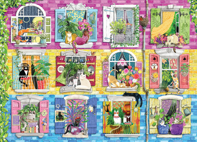 C-T Cobble Hill Living With Catitude | 500 Piece
