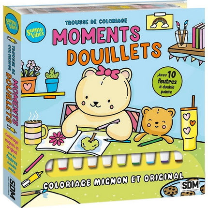Trousse de coloriage : Moments douillets Cof.