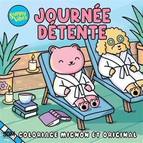 Relaxation Day: Cute and Unique Coloring