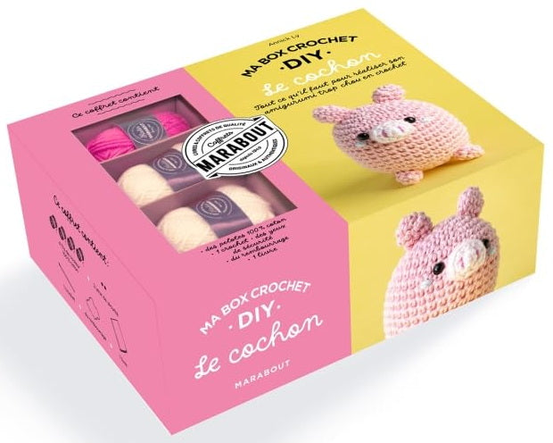 My Apily Pig crochet box