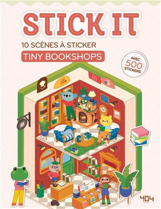 Tiny bookshops : 10 scènes à sticker