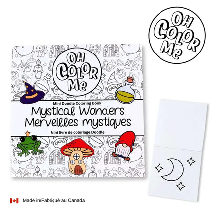 Mystic Marvels Mini Coloring Book