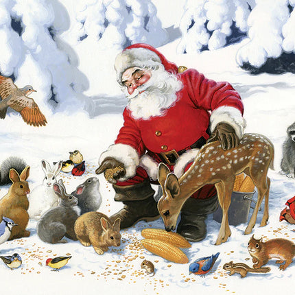 C-T Cobble Père Noël et ses amis (Famille) | Pièces de famille 350