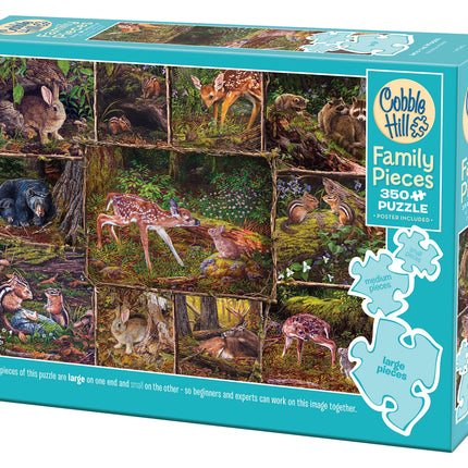 C-T Cobble Dans les bois (Famille) | Morceaux de famille 350