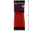 Papier soie rouge