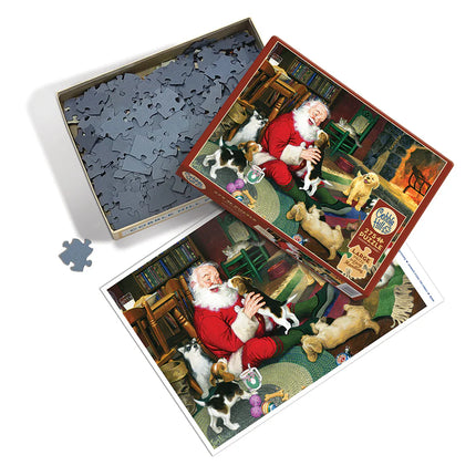 C-T Cobble La récréation du Père Noël | Manipulation facile 275 pièces