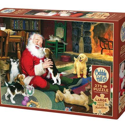 C-T Cobble La récréation du Père Noël | Manipulation facile 275 pièces