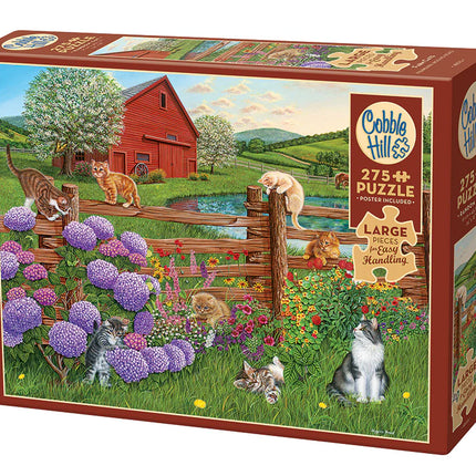 CT Cobble Farm Cats | Easy to Handle 275 Pieces