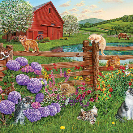 CT Cobble Farm Cats | Easy to Handle 275 Pieces