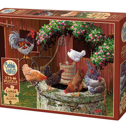 C-T Cobble Les poulets vont bien | Manipulation facile 275 pièces