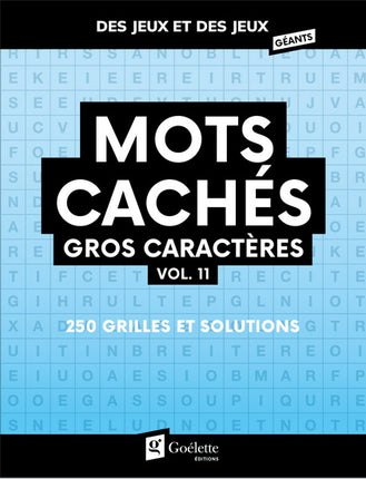 Mot cachés : gros caractères #11