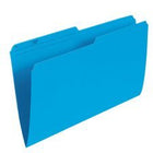 Chemises à dossier réversibles de couleur Format légal, bleu