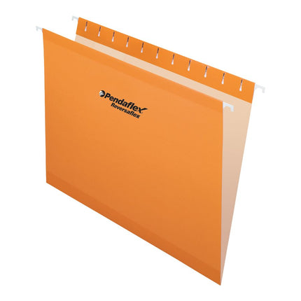 REVERSAFLEX® HANGING FILES, LETTER SIZE, ORANGE