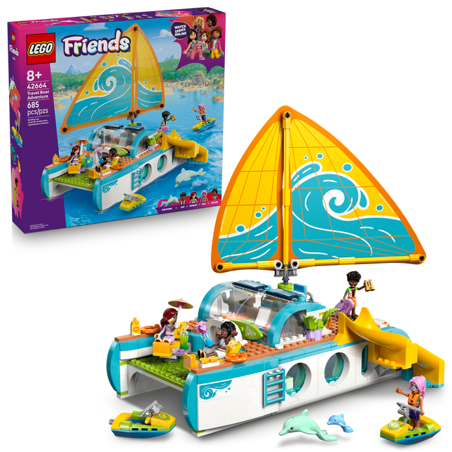 Lego Friends 42664 L'aventure en bateau