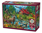 CT Cobble Red Roof Cabin | 2000 pieces 