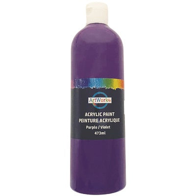 Paint-Acrylic Artworks 473Ml. Purple