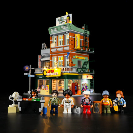 Lumibricks RECORD STORE 1980PCS