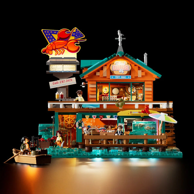 Lumibricks Seafood Restaurant 2484 pieces