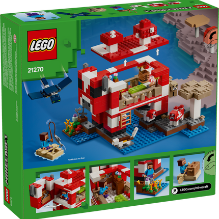 Lego Minecraft 21270 Mooshroom House