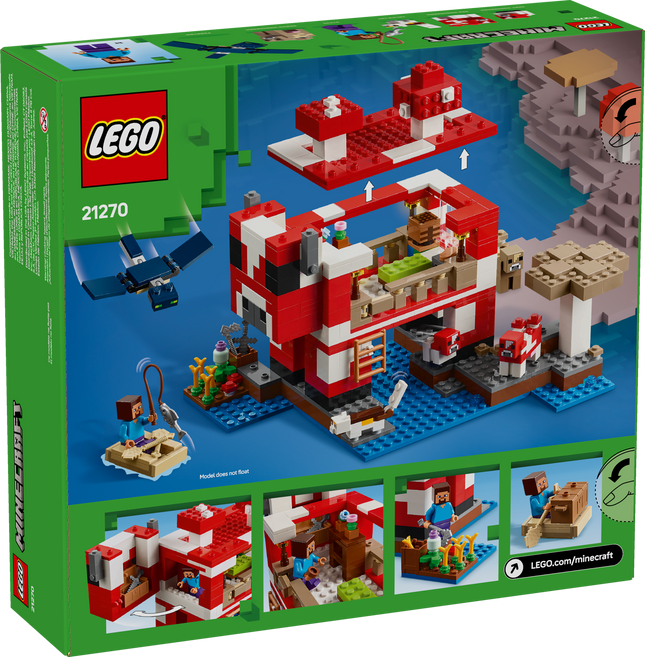 Lego Minecraft 21270 La maison mooshroom