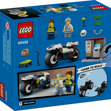 Lego City 60455 Police Motorcycle Chase