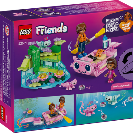 Lego Friends 42681 Le bateau d’aventure axolotl