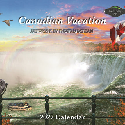 Calendrier Pine Ridge 2027 Canadian Vacation
