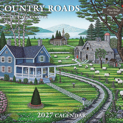 Calendrier Pine Ridge 2027 Country Roads