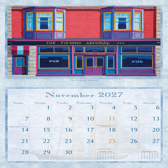 Pine Ridge 2027 Newfoundland Calendar