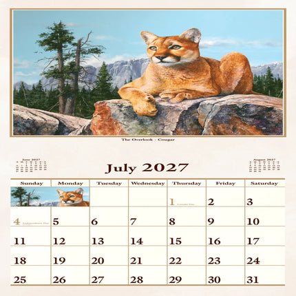 2027 Pine Ridge Animal Instincts Calendar