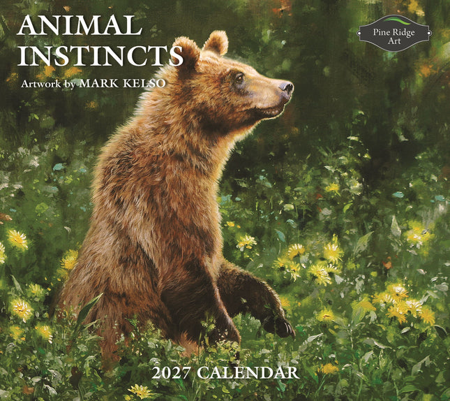 2027 Pine Ridge Animal Instincts Calendar