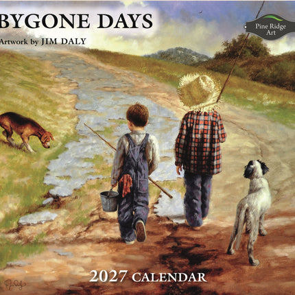 Calendrier Pine Ridge 2027 Bygone Days