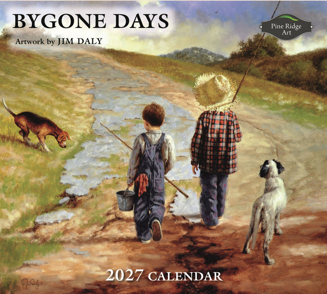 Pine Ridge Calendar 2027 Bygone Days