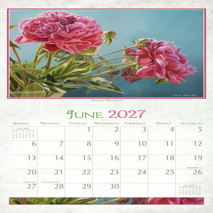 2027 Pine Ridge Calendar Beauty in Bloom