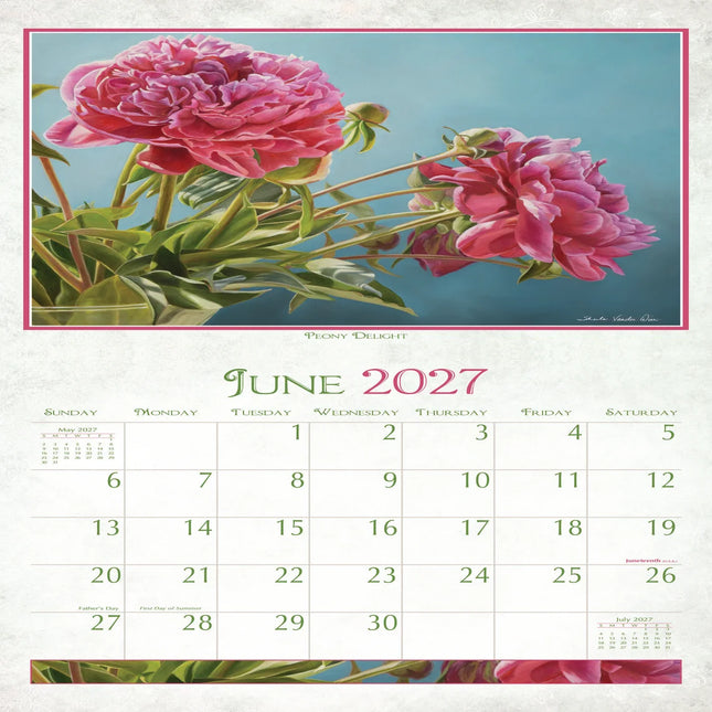 2027 Pine Ridge Calendar Beauty in Bloom
