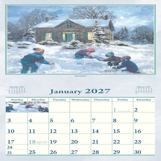Pine Ridge 2027 Homestead Calendar