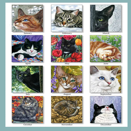 Pine Ridge 2027 The Cat's Meow Vertical Calendar
