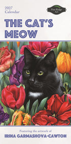 Pine Ridge 2027 The Cat's Meow Vertical Calendar