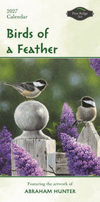 Pine Ridge 2027 Vertical Wall Calendar Birds of a Feather