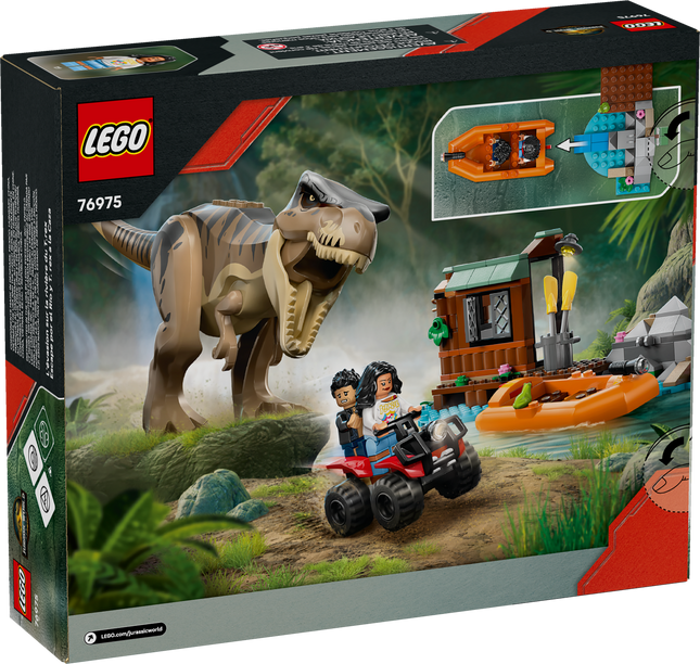 Lego Jurassic 76975 L’évasion sur la rivière du T.rex