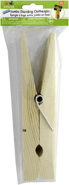 Épingle à linge extra jumbo en bois 8.3po