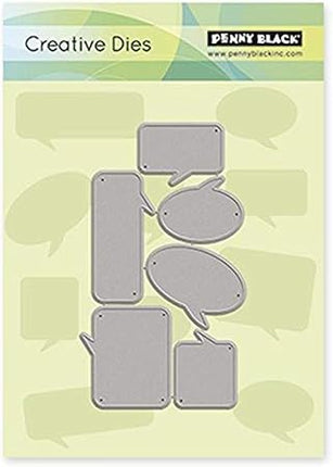 Penny Black 51-003 Cat Bubbles Die Cuts 