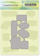 Penny Black 51-003 Cat Bubbles Die Cuts 