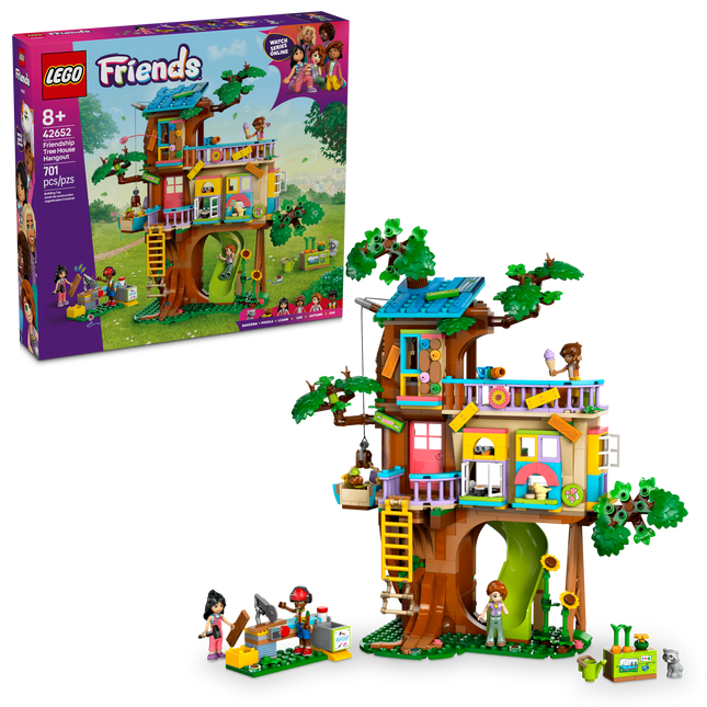 Lego Friends 42652 La cabane de l'amitié dans l’arbre