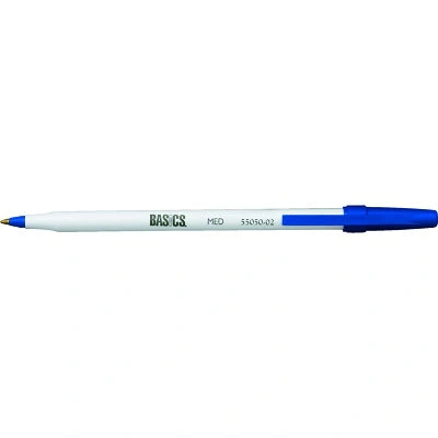 Pen-Stick, Basics Ballpoint, Medium Blue