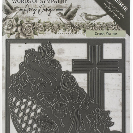 Die Words of sympathy - Cross frame ADD10154