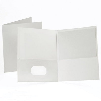 Portefeuille Double Poche, Standard, Blanc 6 / Paquet