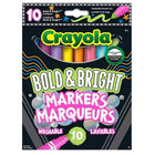 Marker-Crayola Washable, Bold & Bright 10/Pk