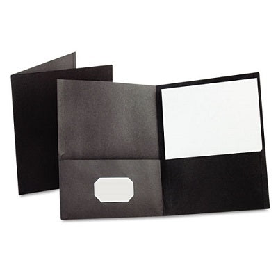 Black pocket portfolio