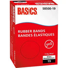 Rubber Bands-1/4 Lb. Box #19 1/16X3-1/2 Basics Brand